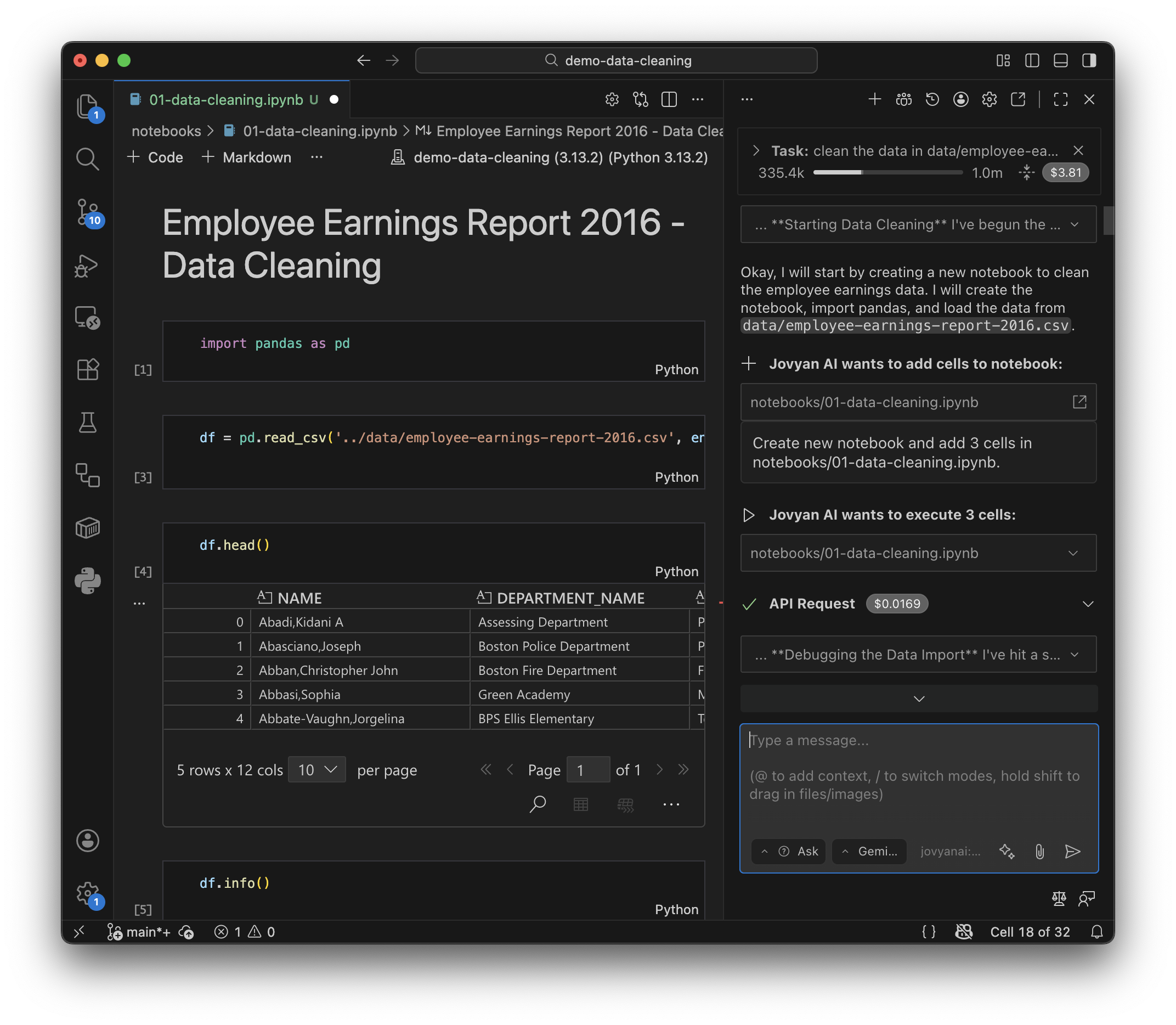 Notebook Integration